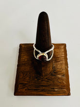 Load image into Gallery viewer, Garnet Statement Ring size 8.5
