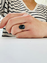Load image into Gallery viewer, Teal Kynite Ring size 6
